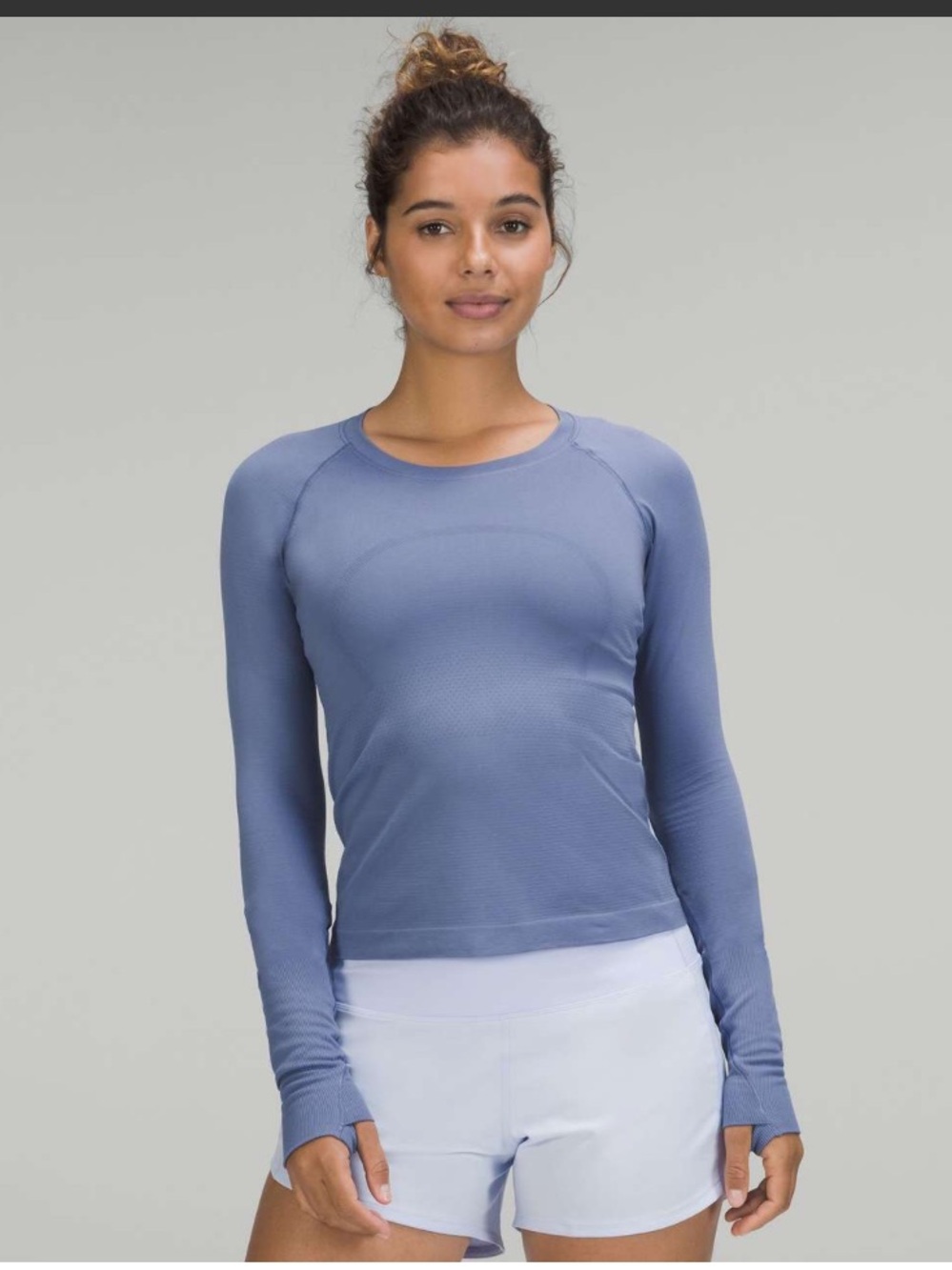 Lululemon Swiftly Tech Long Sleeve Shirt 2.0 *Race Length Water Drop